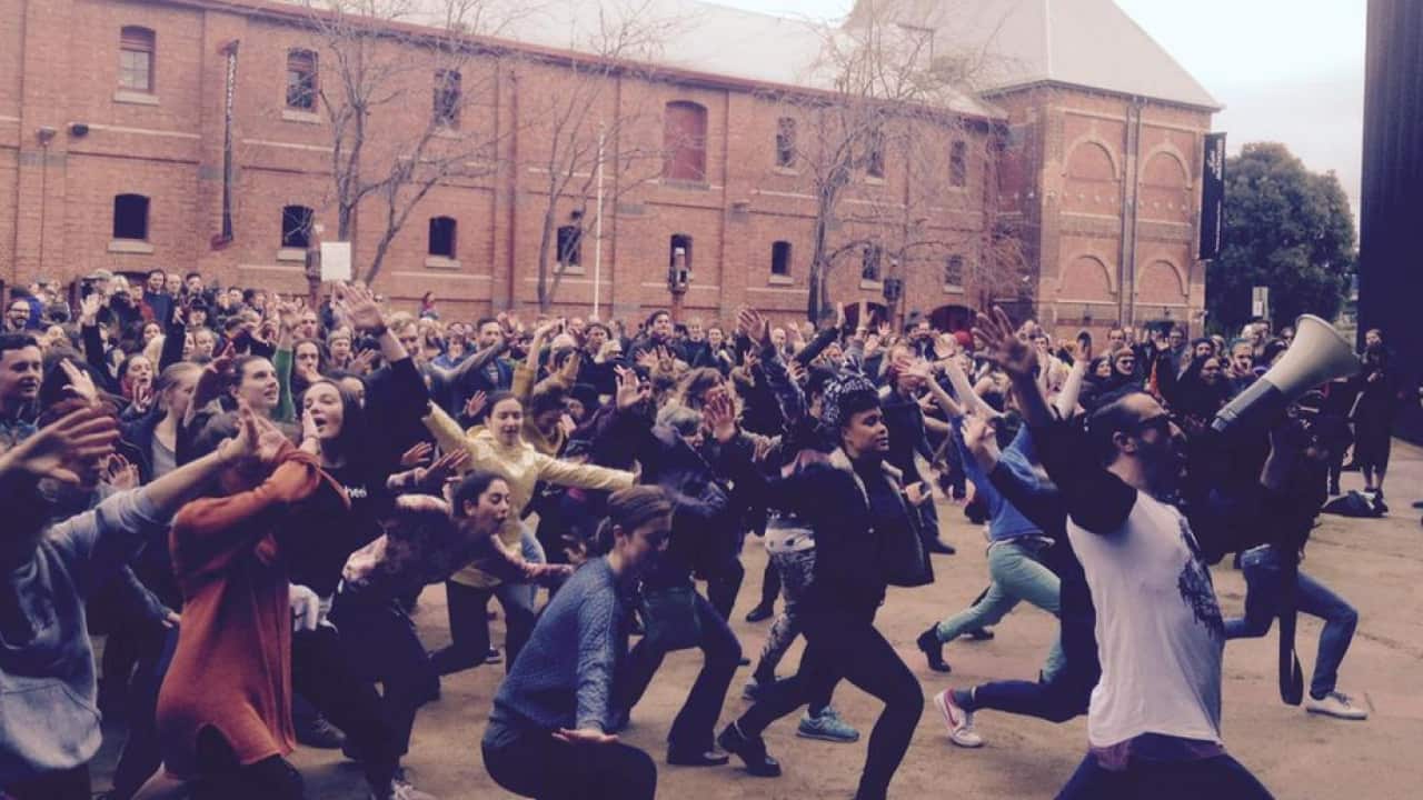 Freethearts protest