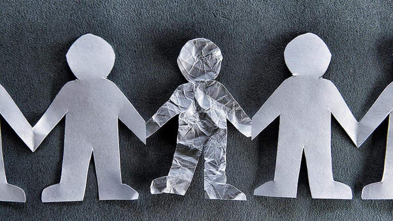 Child abuse related stock image. (AAP Image/Dave Hunt) NO ARCHIVING