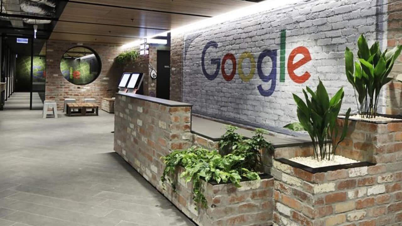 A view of Goggle's new office in Melbourne