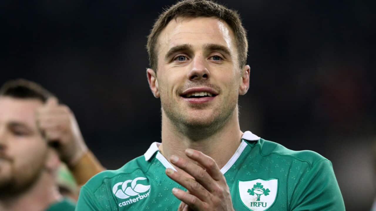 Ireland's Tommy Bowe