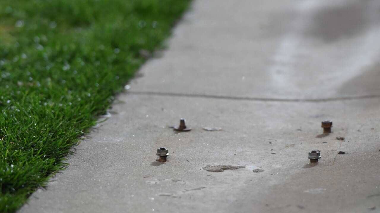 The 4 steel bolts that Jarryd Roughead of the Hawks slid onto