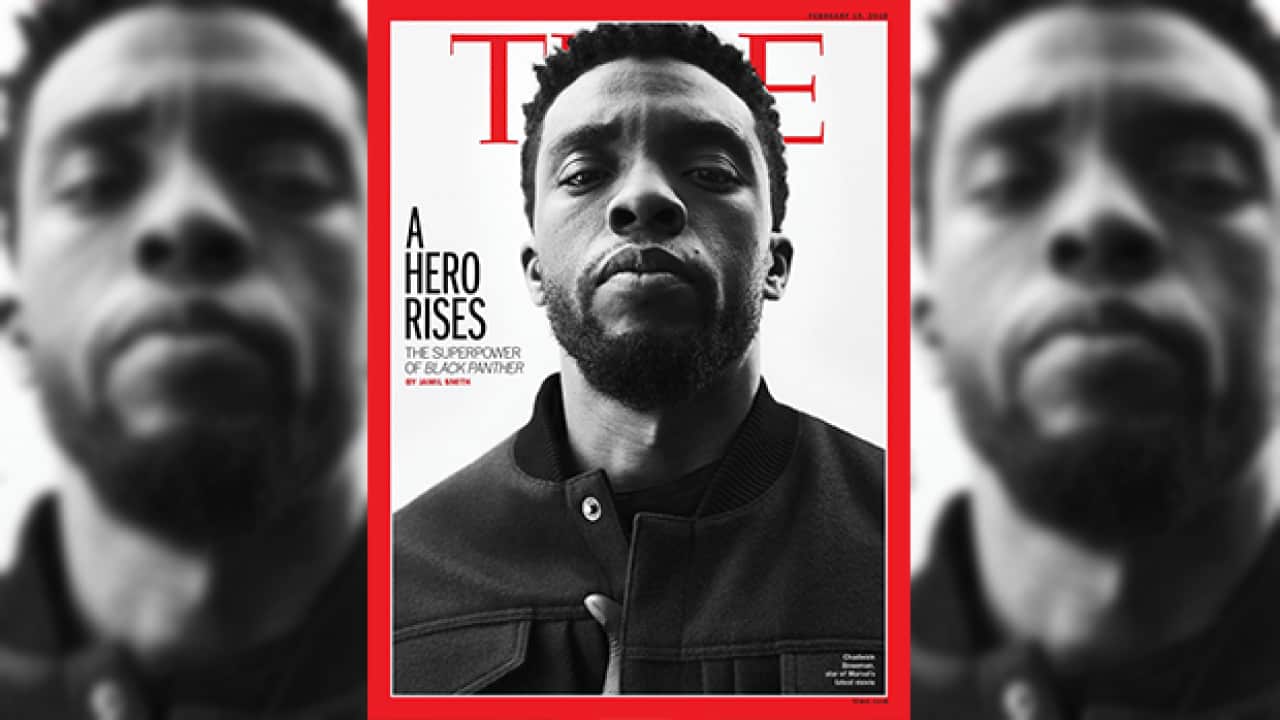 People are loving TIME Magazine's 'Black Panther' cover featuring Chadwick Boseman.