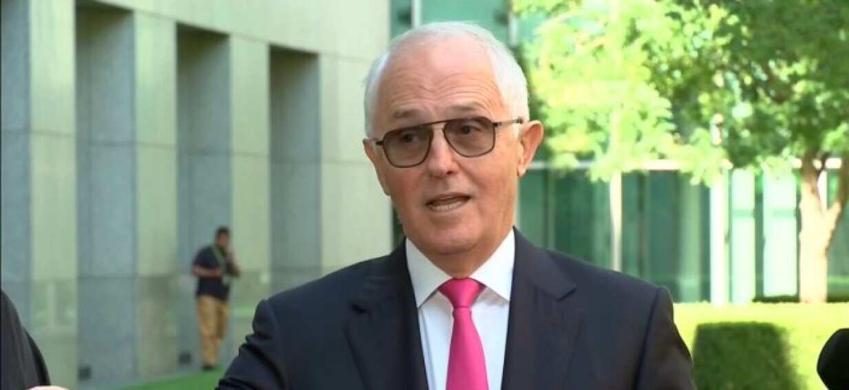 Malcolm Turnbull weighs in on Liberal discord: "you find yourself running second to Pauline Hanson"