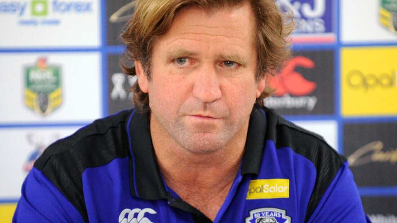 Bulldogs coach Des Hasler