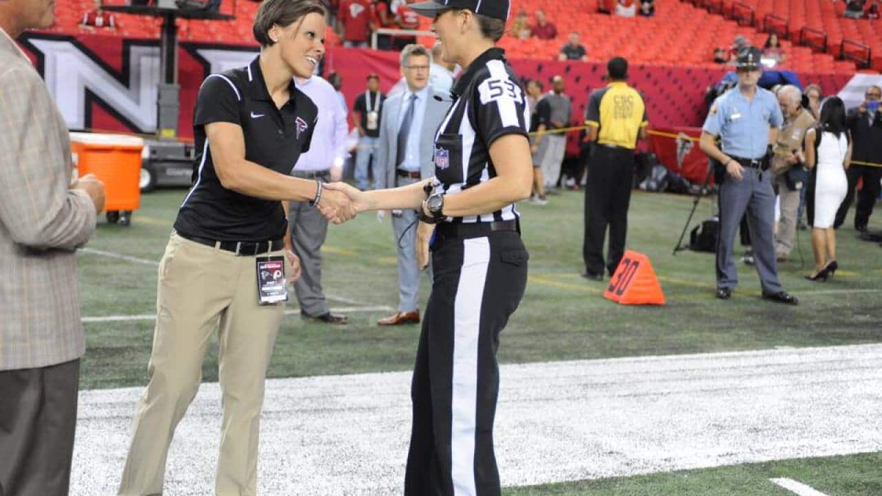 This woman is the first openly gay coach in the NFL