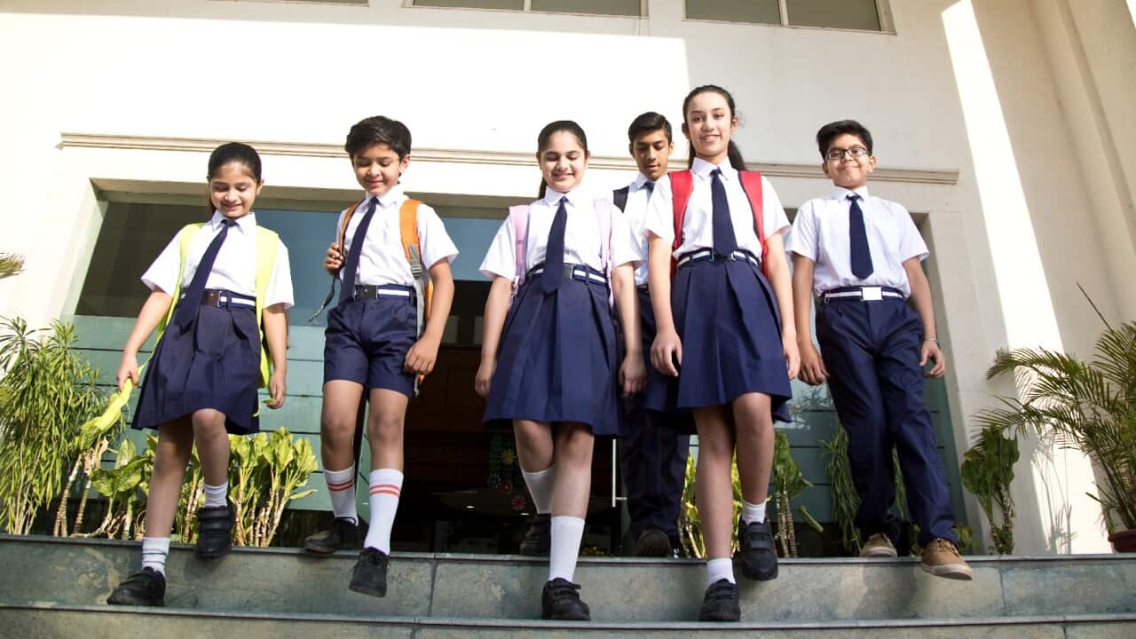 Indian school students