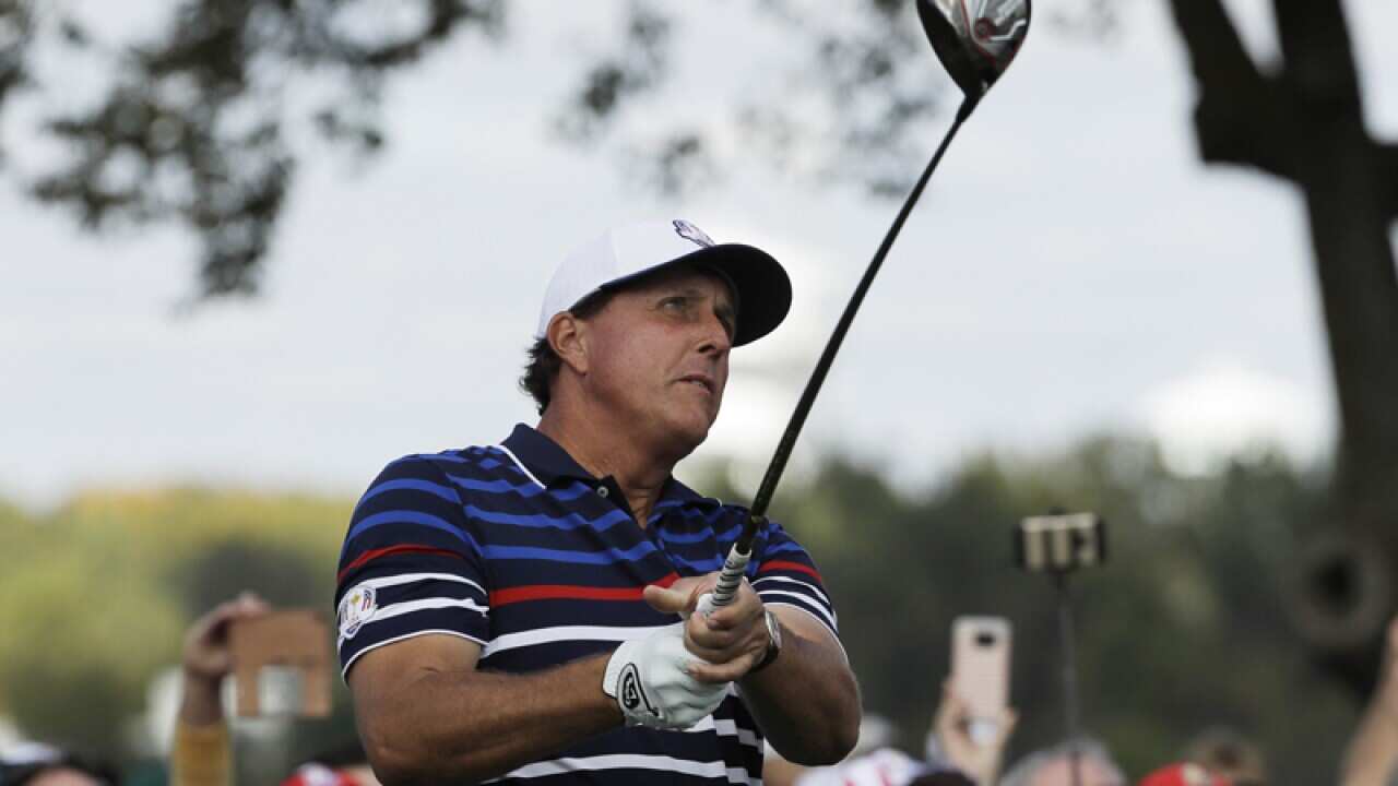 American golfer Phil Mickelson