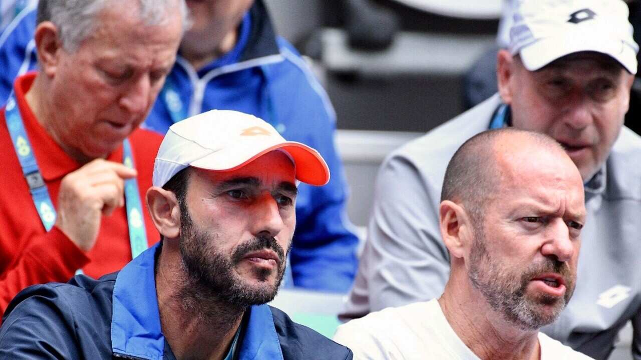 Vincenzo Santopadre accanto al strategy coach australiano Craig O'Shannessy