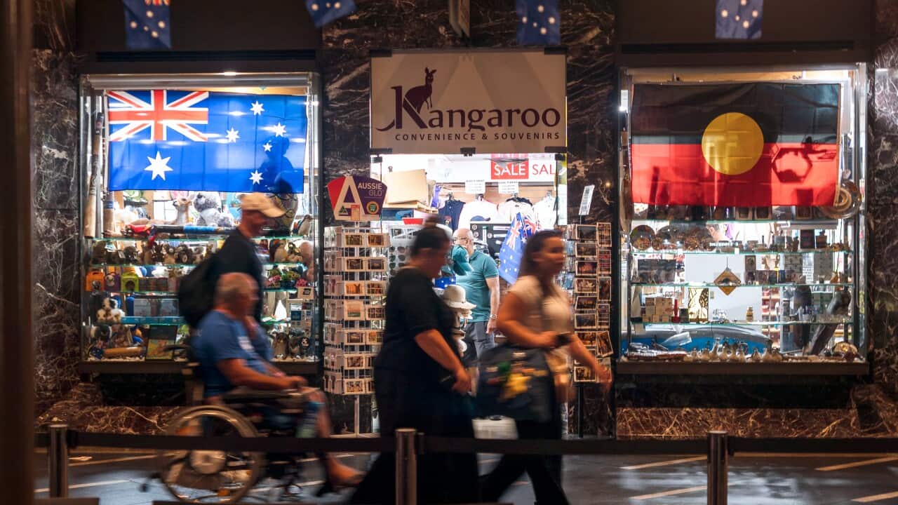 Australia Day crowds at Circular Quay
