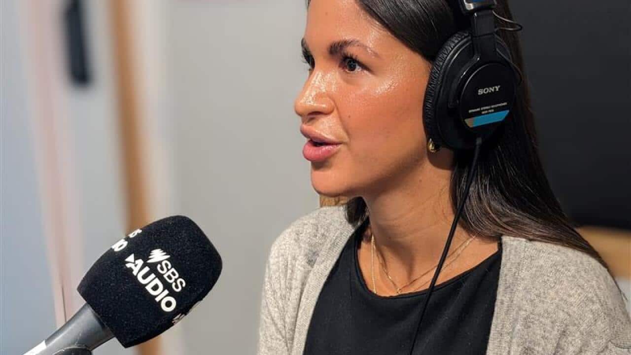 Natalie Sanandaji at SBS Studio