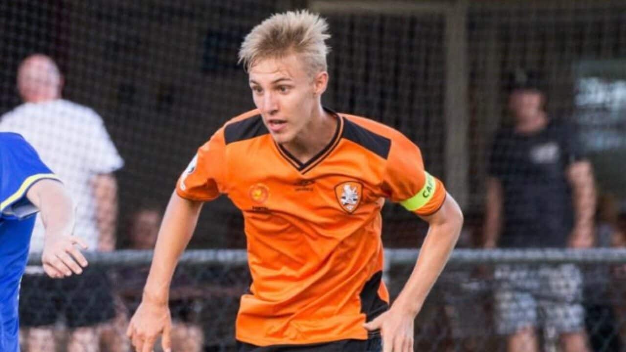 Jesse Daley during his time with the Brisbane Roar youth team