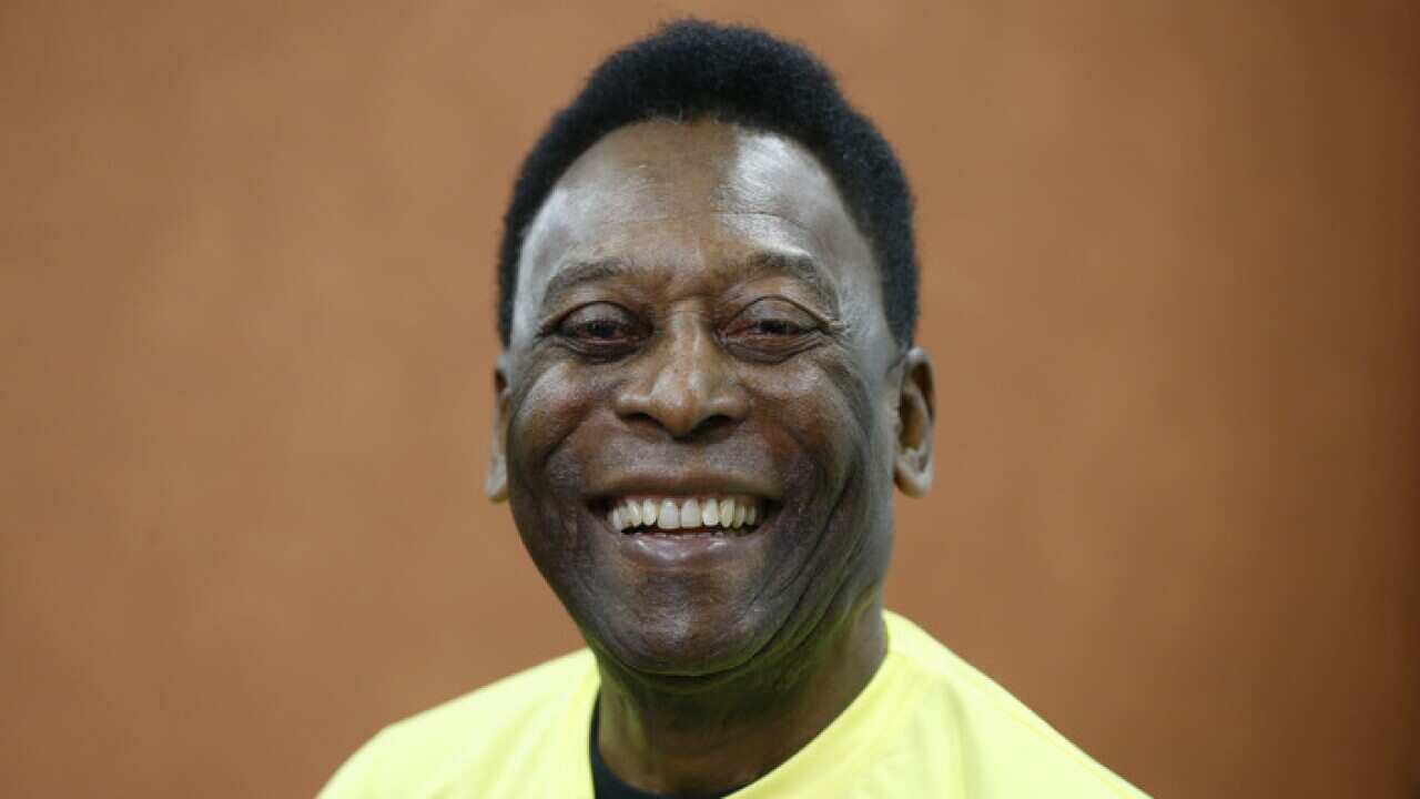 Brazilian soccer legend Pele