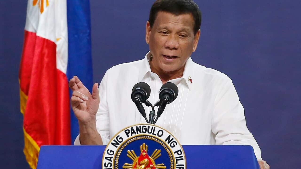 Philippine President Rodrigo Duterte Duterte pressures journalists critical of his methods.