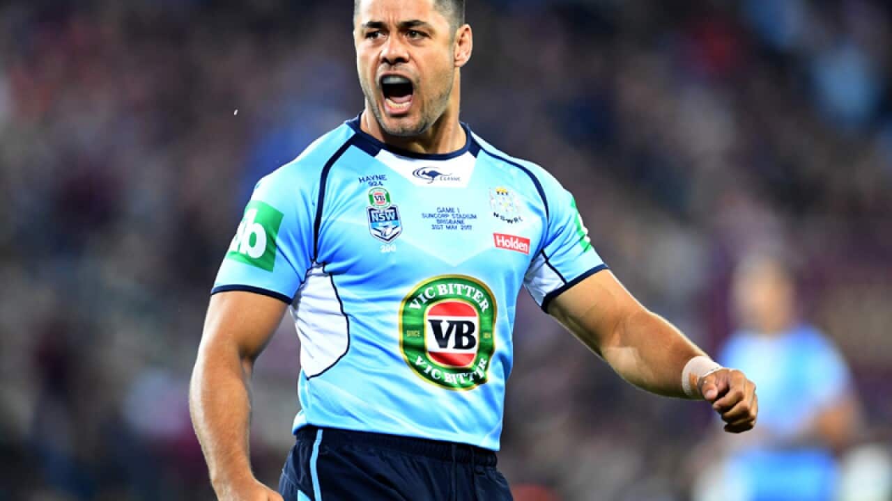 Gold Coast Titans player Jarryd Hayne