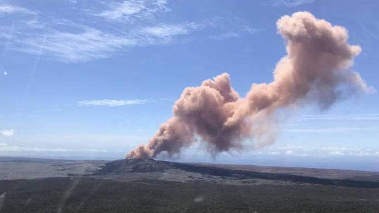 volcano eruption in hawaii
