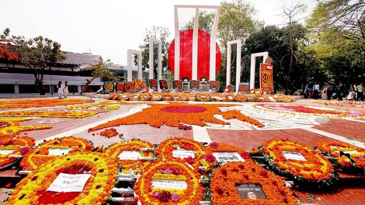 Shaheed Minar at Dhaka Bangladesh