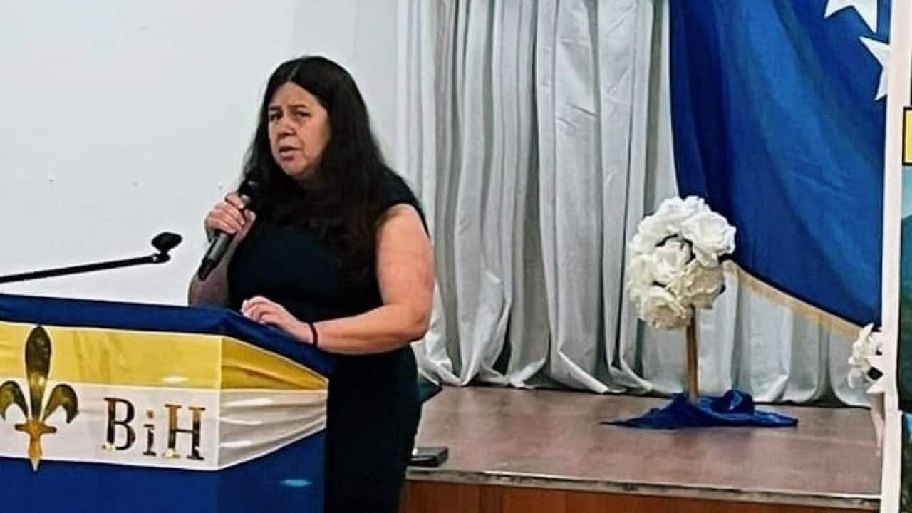 Jasmina Bajraktarević Hayward, Kulturni centar Leppington, Sydney.jpg