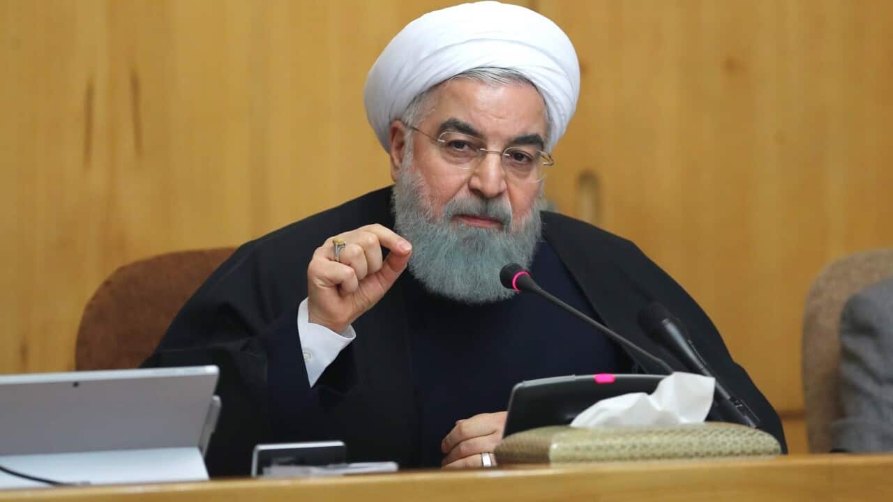 Iranian President Hassan Rouhani.