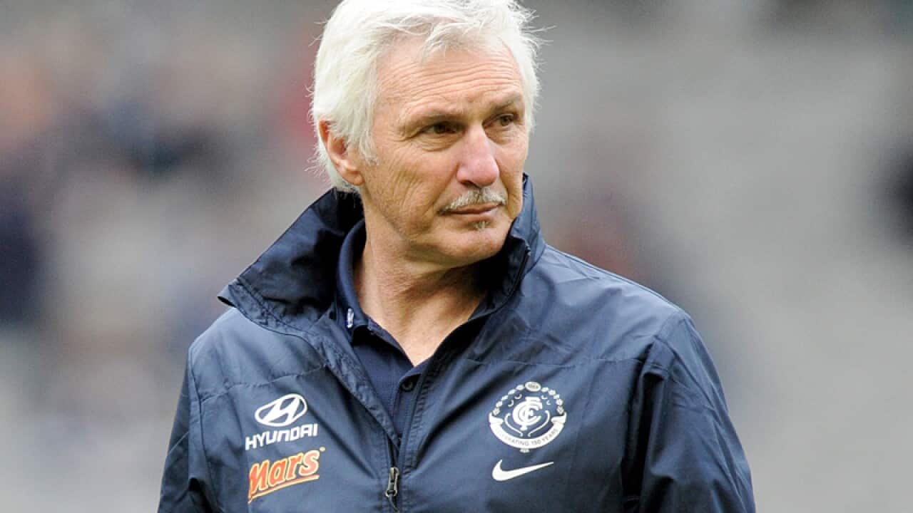 Carlton coach Mick Malthouse.