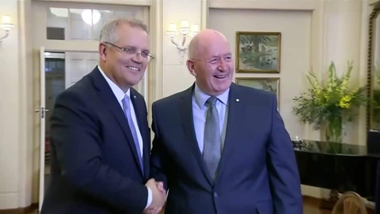 Scott Morrison has been sworn in as Australia's 30th prime minister by Governor General Sir Peter Cosgrove.