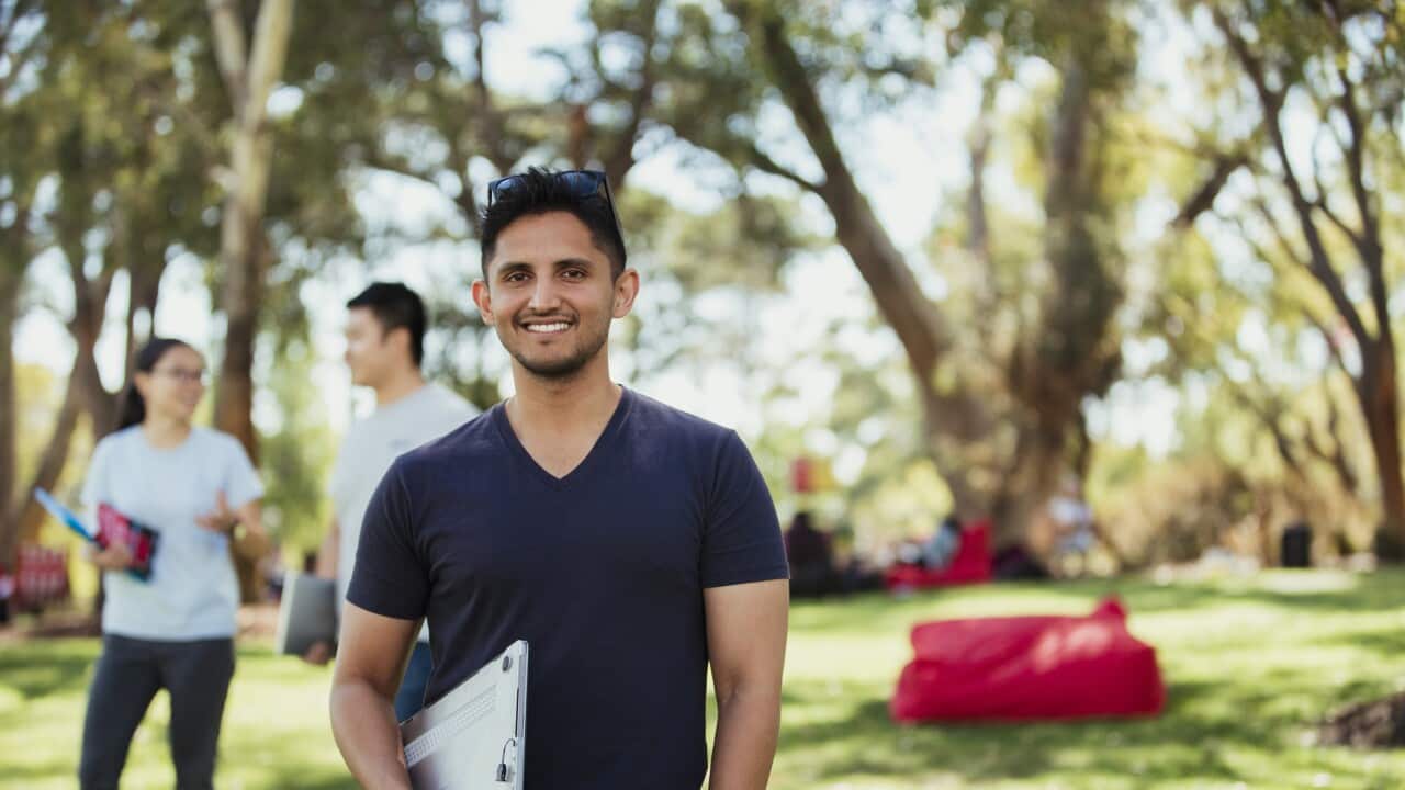 Confident University Student