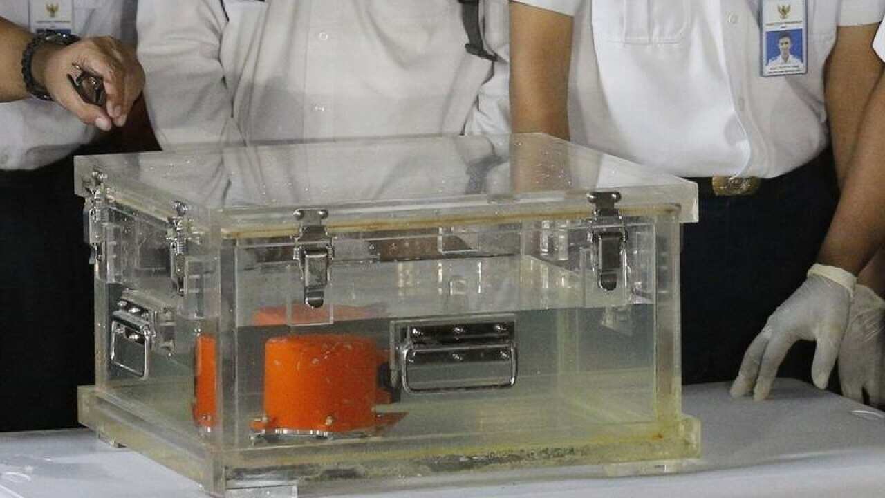 The flight data recorder of the Lion Air jet