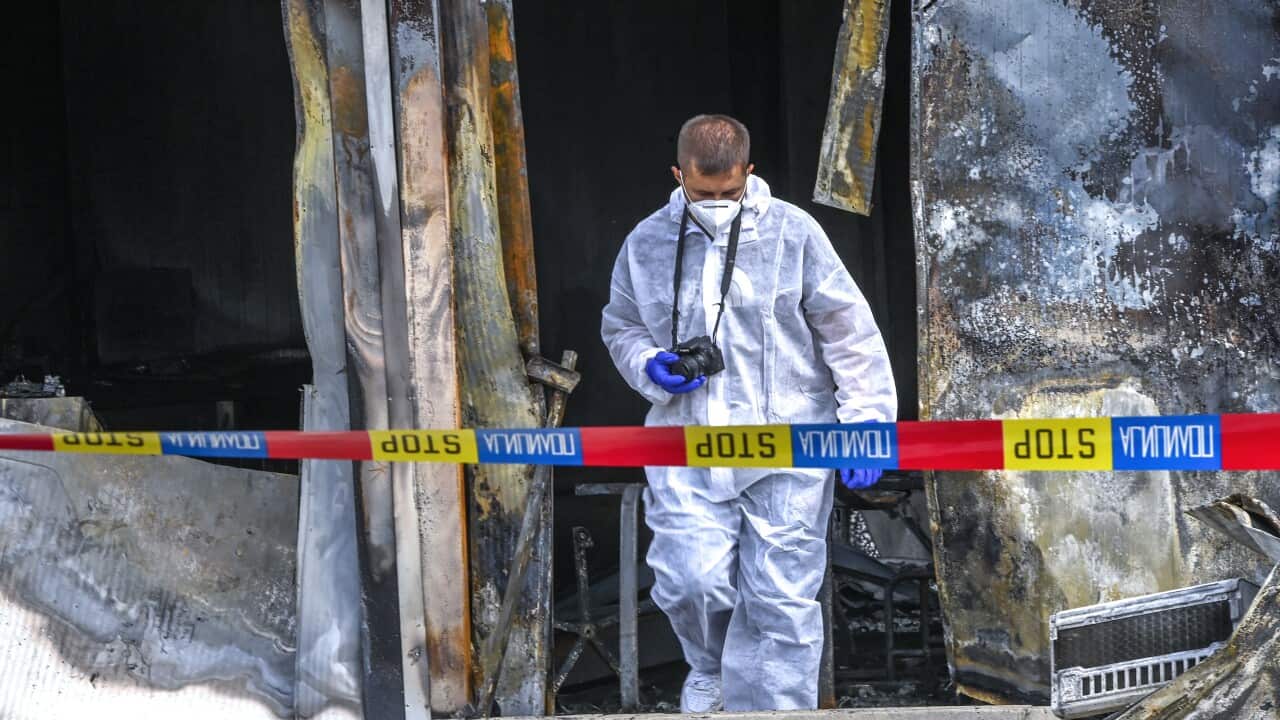 NORTH MACEDONIA HOSPITAL FIRE