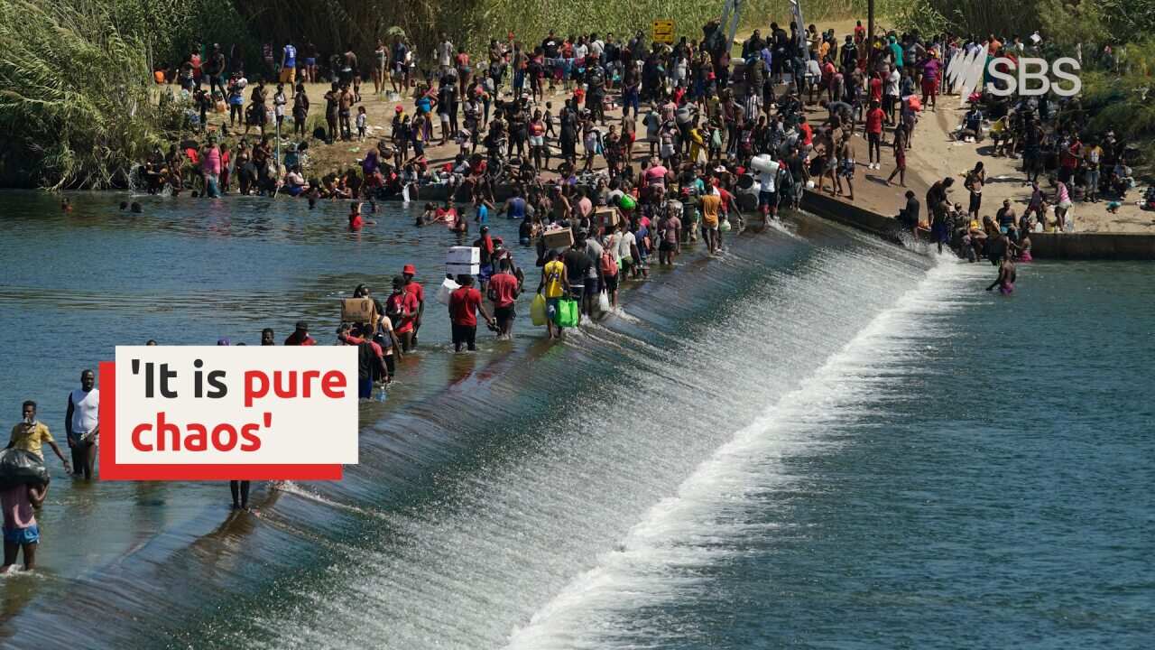 Migrant crossing
