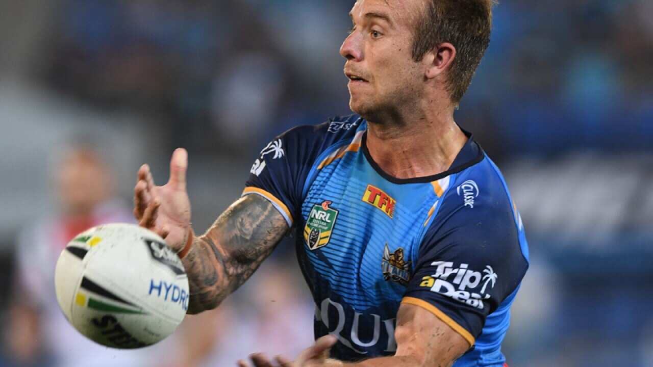 Titans player Kane Elgey