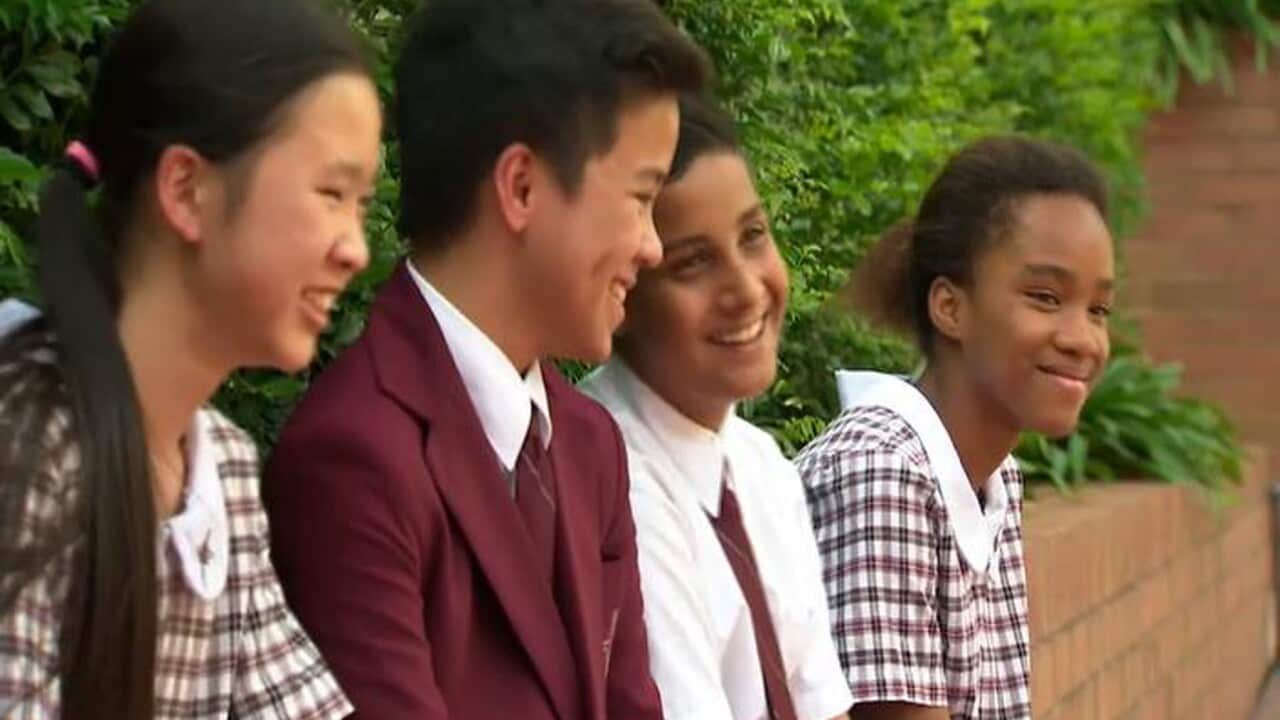 Students at Holy Spirit Catholic College, Lakemba
