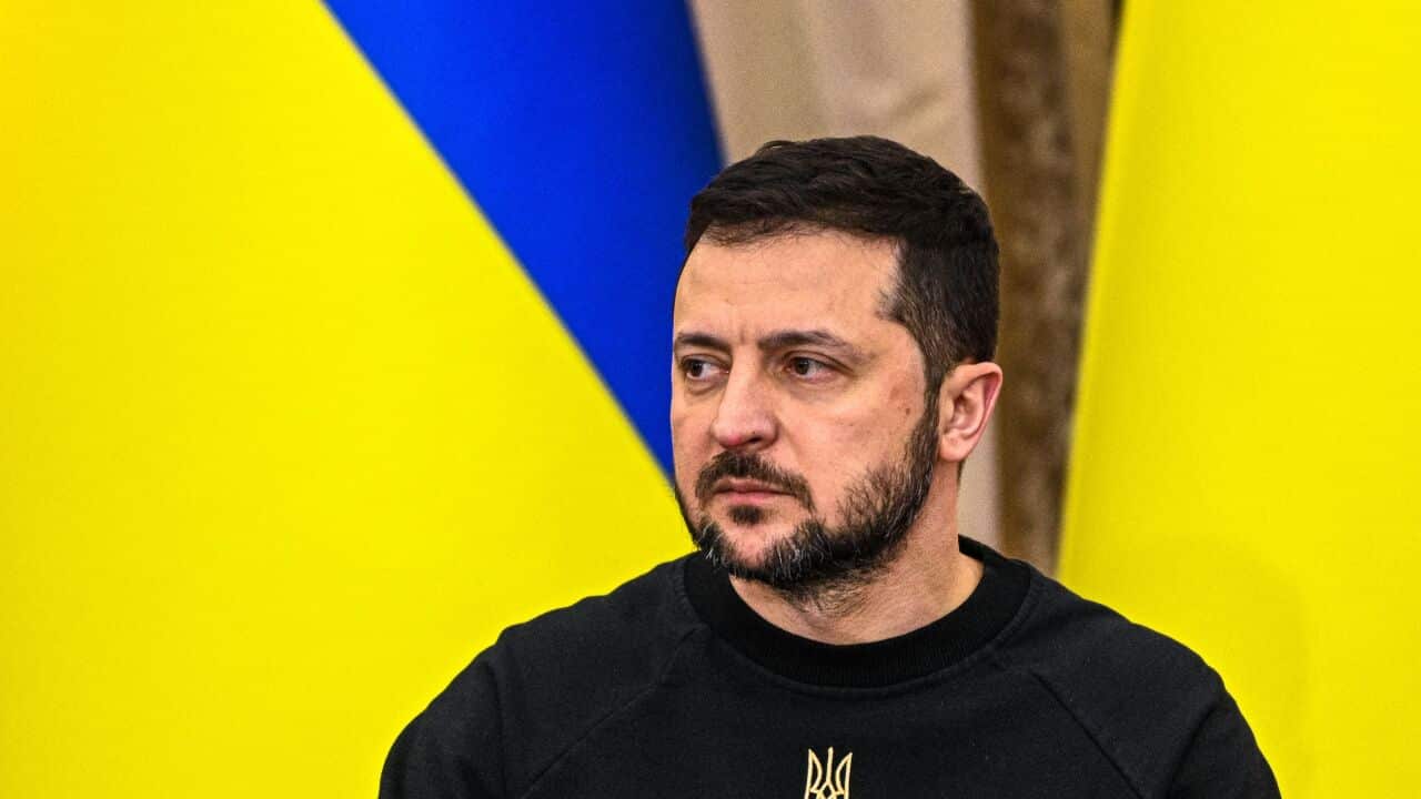 Ukraine's President Volodymyr Zelenskyy