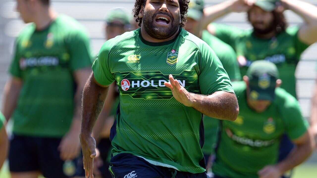 Kangaroos player Sam Thaiday