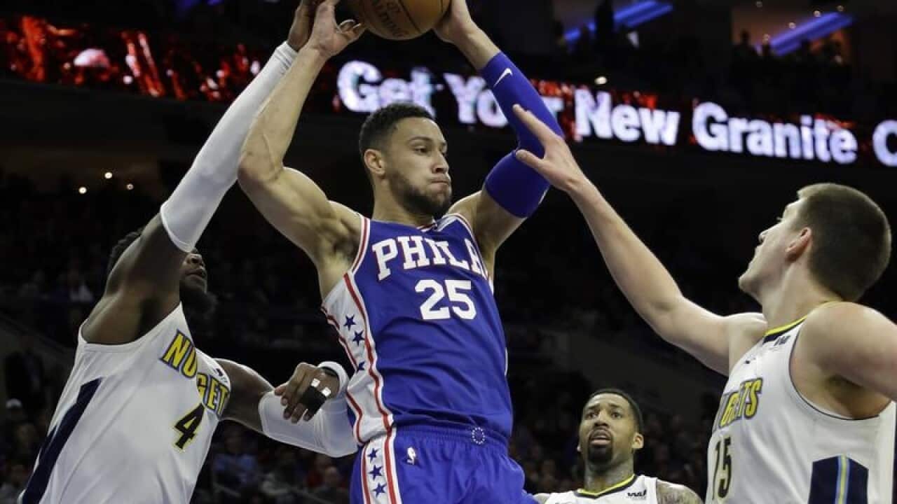 Philadelphia 76ers' Ben Simmons