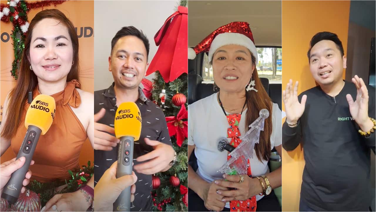 Apart from various Filipino foods, celebrating with family is one common thing many Filipinos in Australia, like Mary Venus, Adrian Tamayo, Bella Ozisera and Ronald Gatbonton, miss the most when Christmas comes.