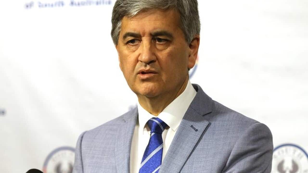 South Australian Treasurer Rob Lucas