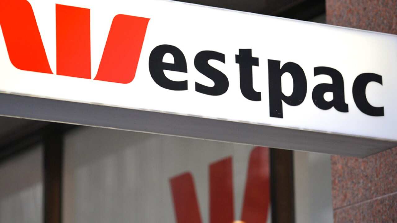 The logo of Westpac