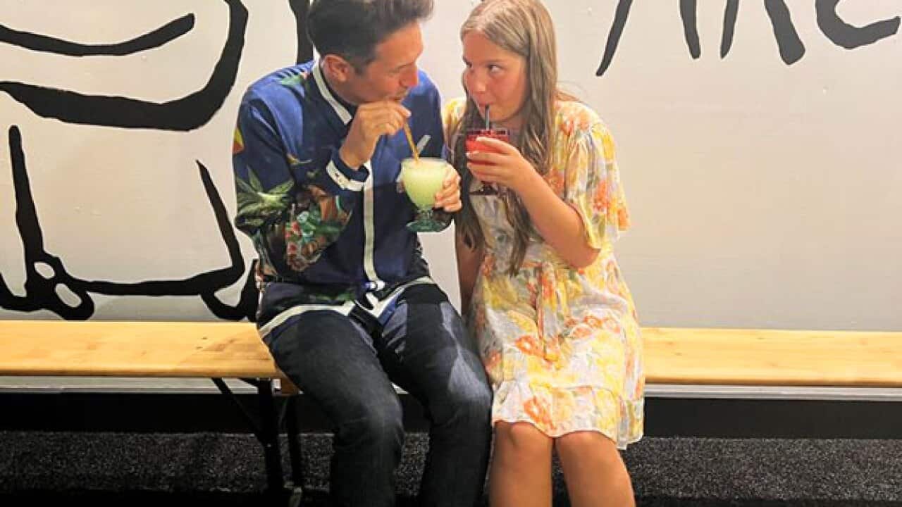 Chef Ben Shewry and his daughter