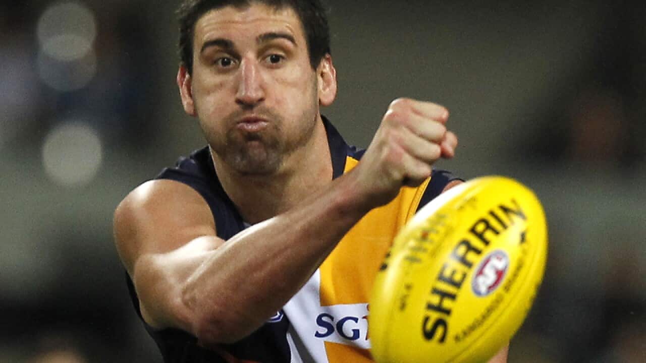 West Coast AFL player Dean Cox