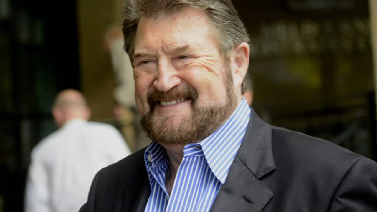 Journalist Derryn Hinch.