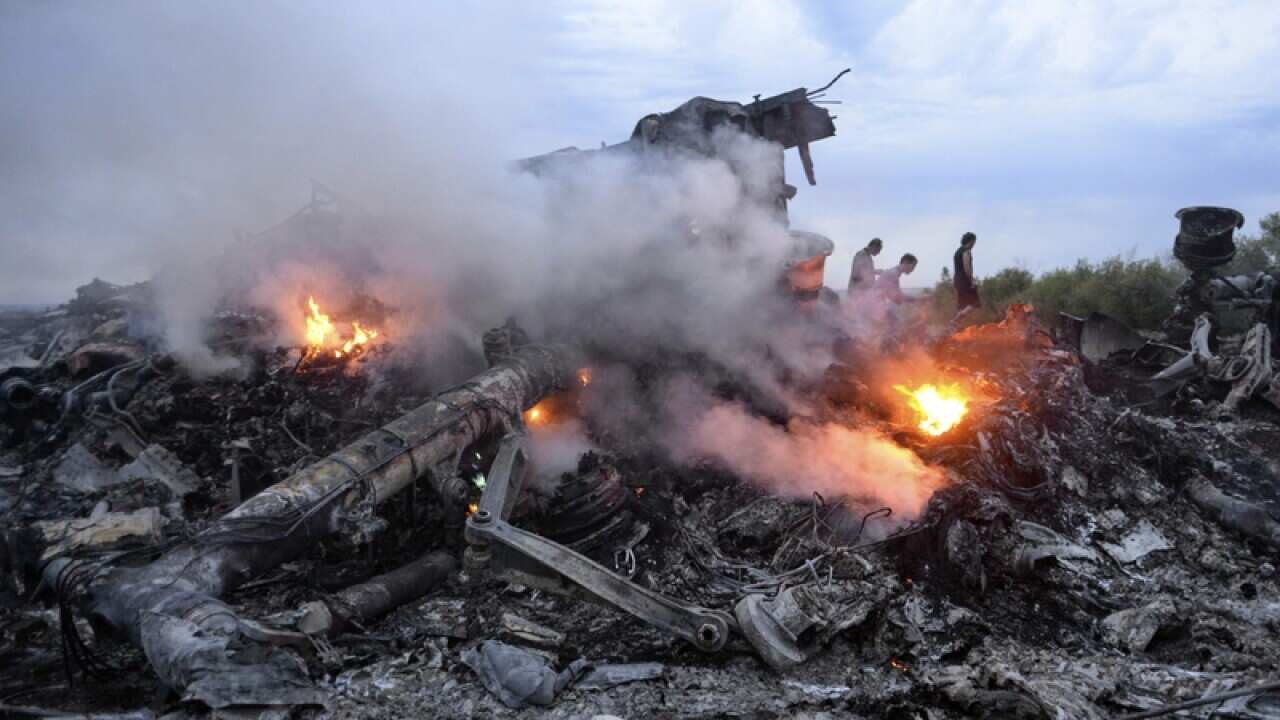 MH17 crash site.