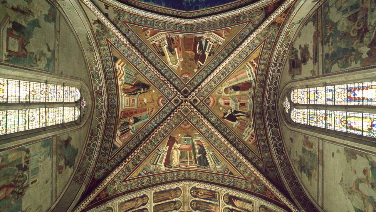 City of Assisi in Tuscany