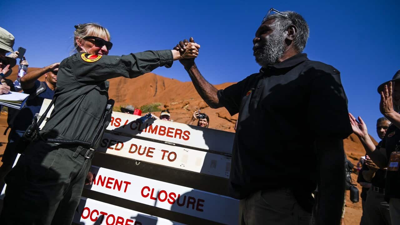 Traditional owners in the Northern Territory are celebrating 35 years since being handed back the land rights to Uluru.