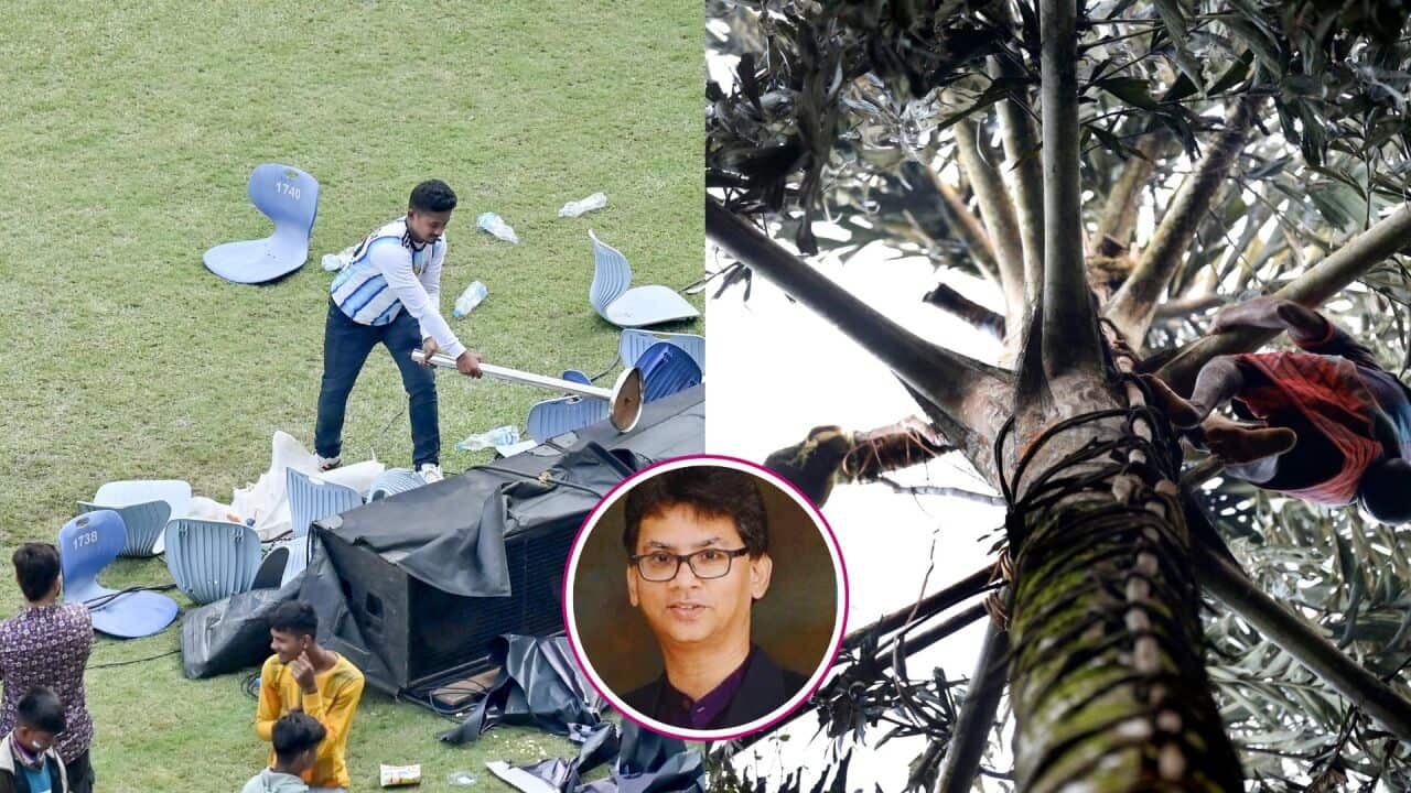 SBS Sinhala Amal Jayasinghe Getty AAP PUSHPA KUMARA Getty Ayush Kumar.jpg