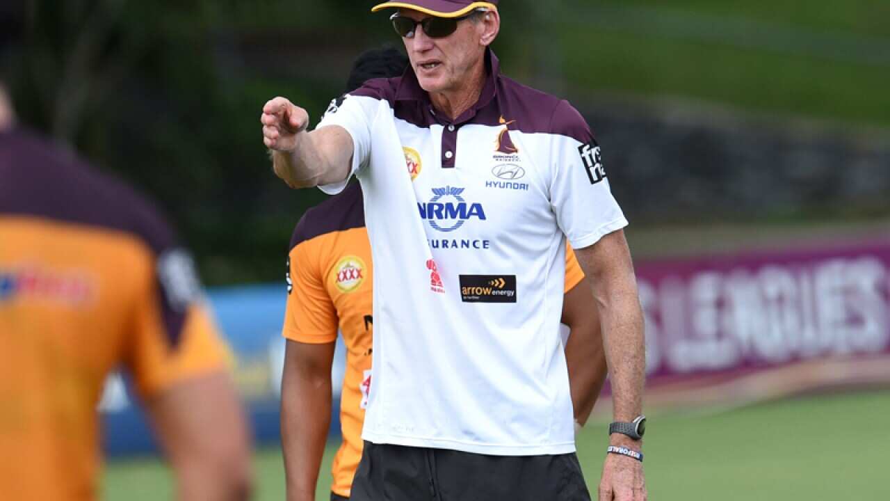 Brisbane Broncos coach Wayne Bennett