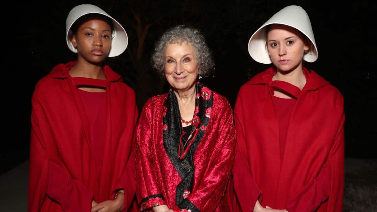 Margaret Atwood celebrates 'The Handmaid's Tale' as a protest symbol | SBS  News