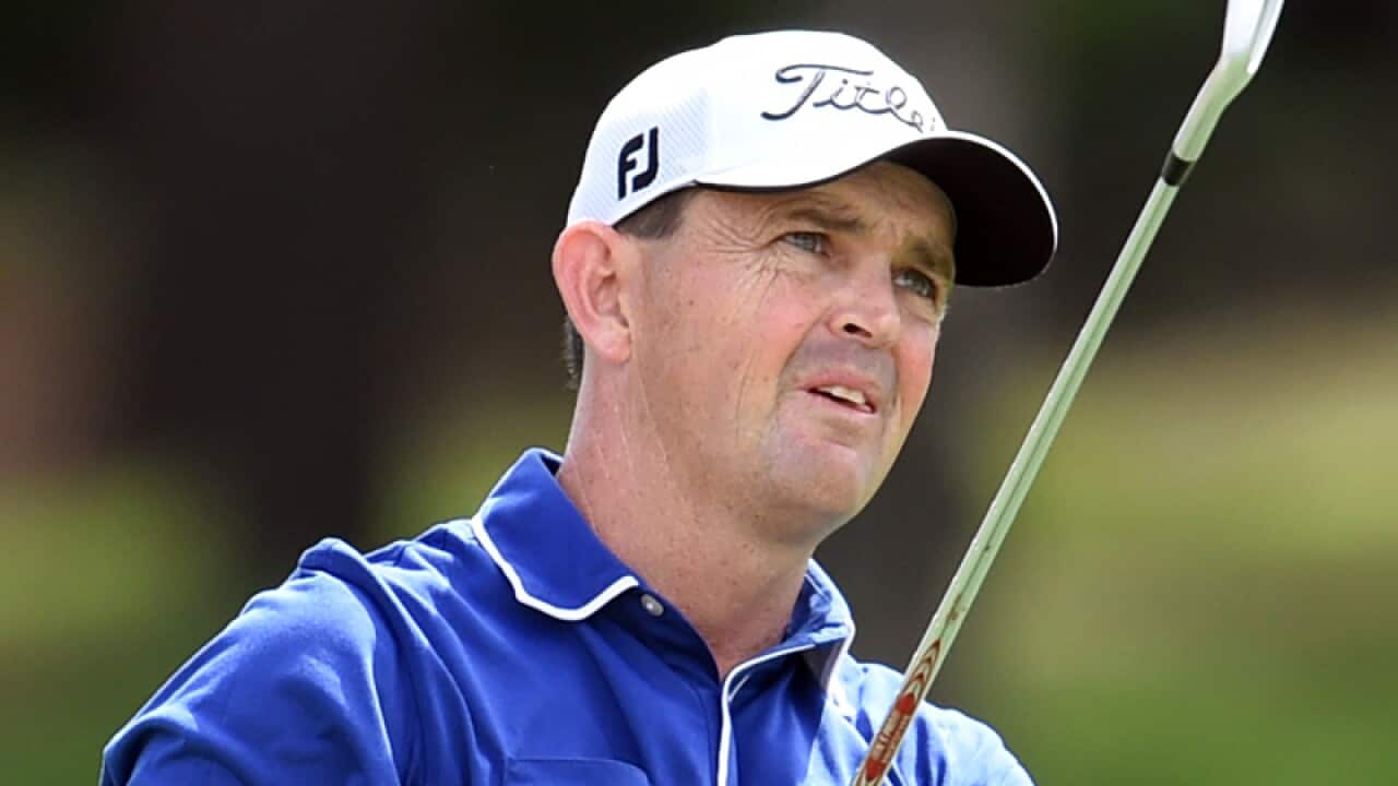 Australian golfer Greg Chalmers.