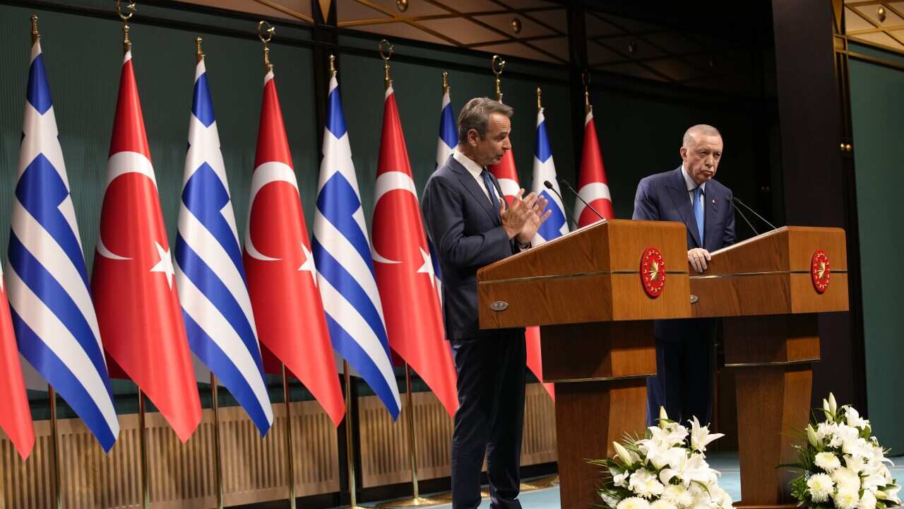 Kyriakos Mitsotakis, Recep Tayyip Erdogan