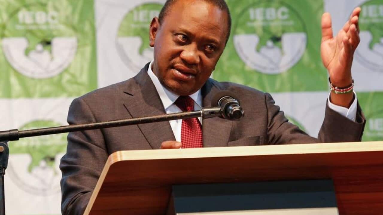 Kenyan President Uhuru Kenyatta