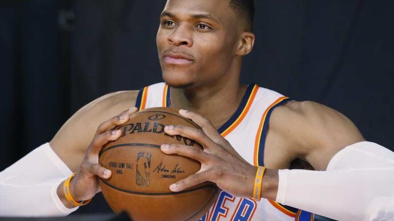 Oklahoma City Thunder guard Russell Westbrook