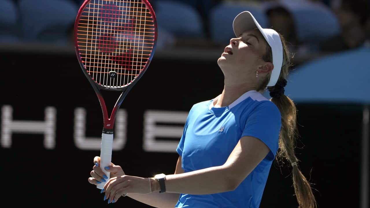 Donna Vekic Australian Open Tennis 2024 Round 1